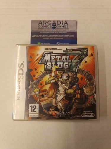 Metal Slug 7 Nintendo DS NDS Senza Manuale